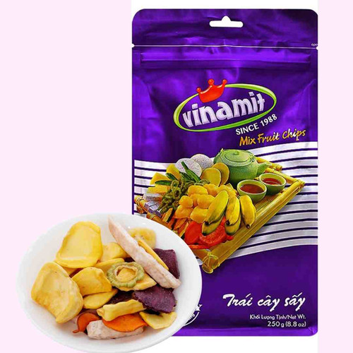 VINAMIT MIX FRUIT CHIPS 250G MCQ Supermarket vinamit-mix-fruit-chips-250g-mcq-supermarket