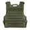Thumbnail: VISM® by NcSTAR® PLATE CARRIER WITH EXTERNAL HARD PLATE POCKETS [2XL+] - GREEN