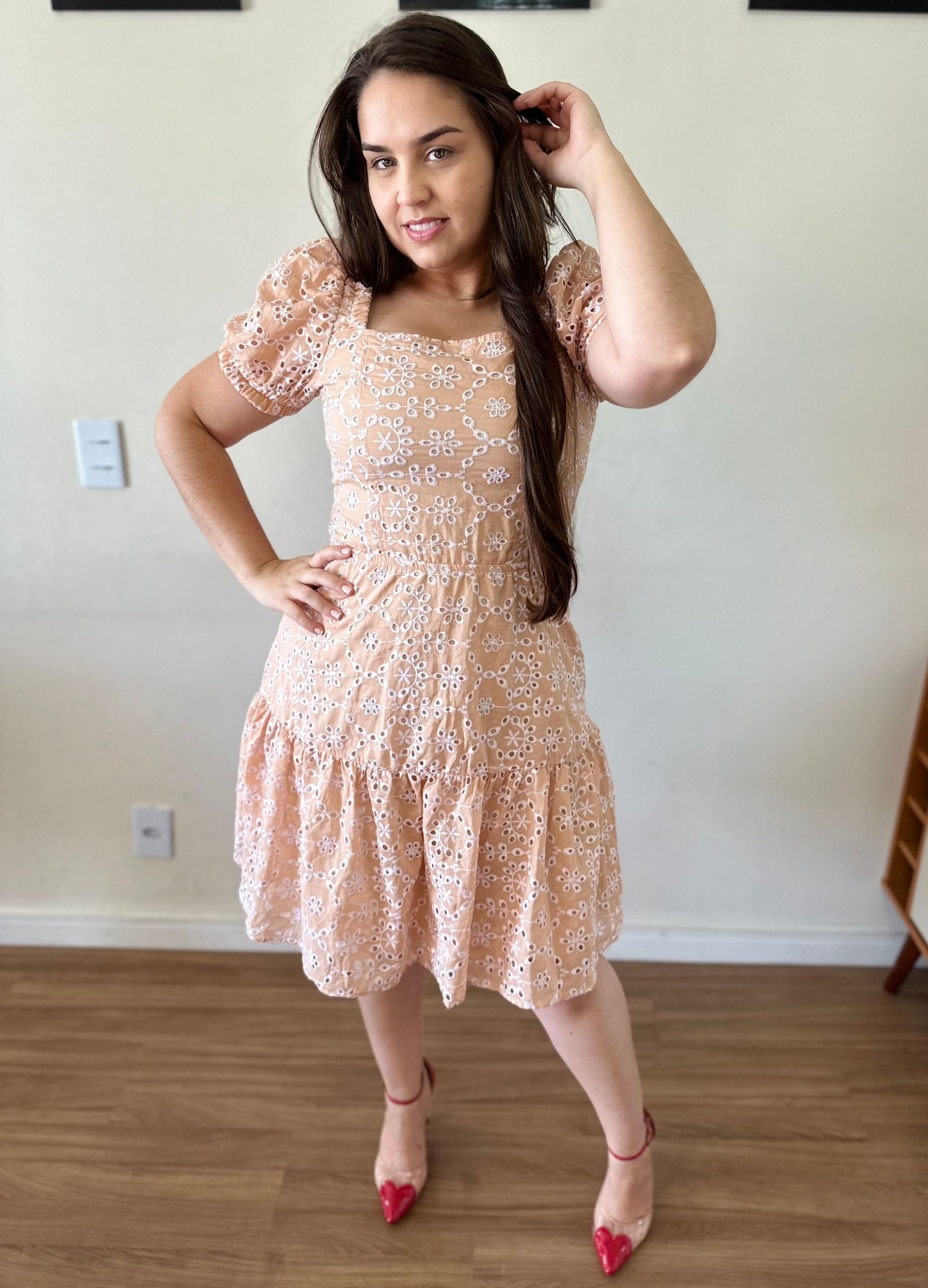 Vestido Jacquelyne - bege