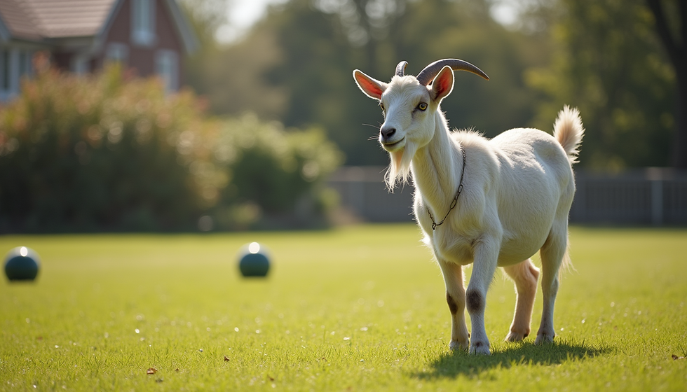 Get Ready for Goat Day: A Unique Twist at the Bowls Club