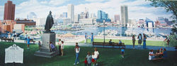 Baltimore Harbor Mural