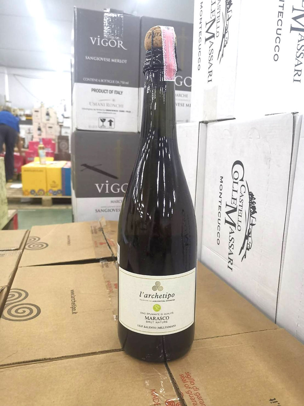 (Buy 3 Get 1) 21 L' Archetipo: Marasco Brut Nature IGP Salento