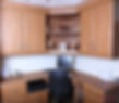 Bespoke work area and cupboards