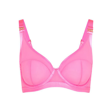 Pink bra