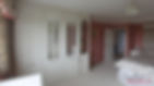 Bedroom with arched wardrobes