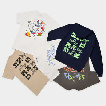 Flat lay photo of clothing