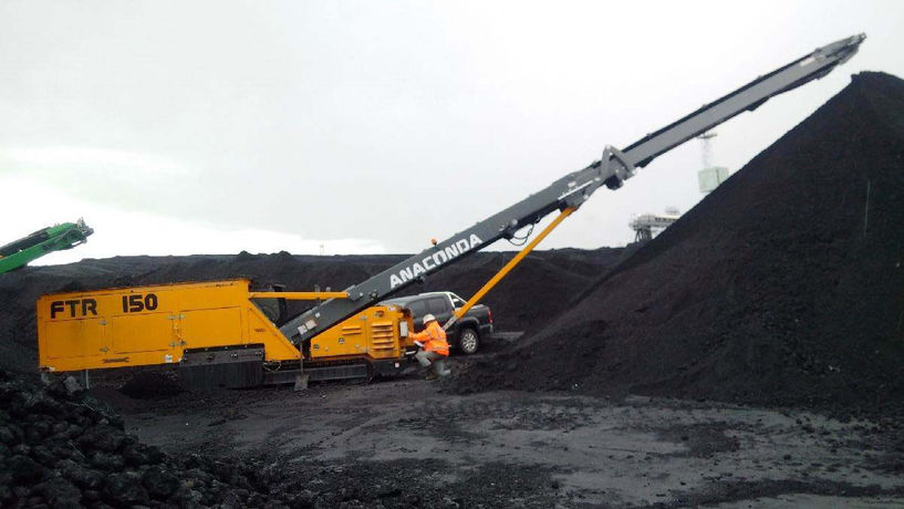 Anaconda FTR 150 Feeder Stacker side view