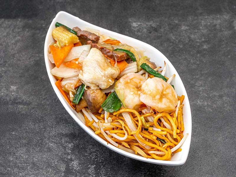 Arranged Food and Objects