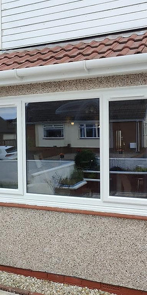 tilt and turn windows on bungalow