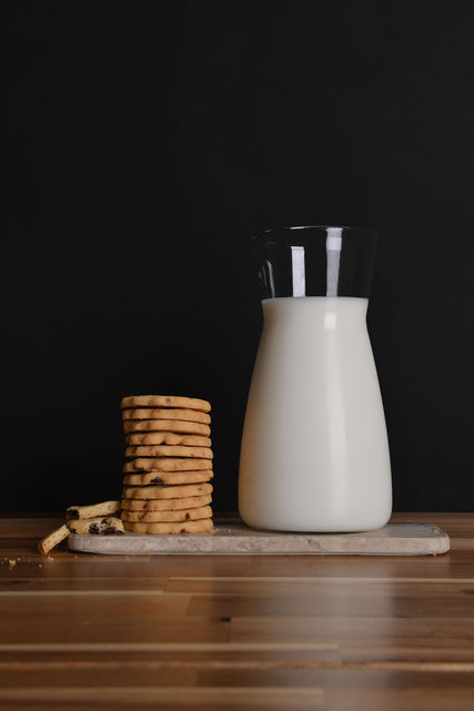 Stack of biscuits