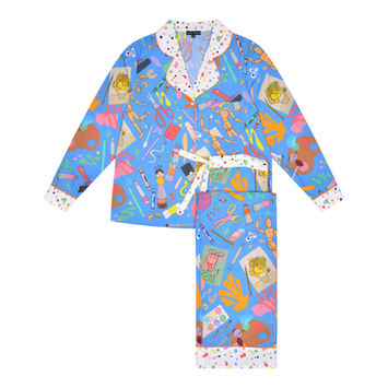 female flat lay photography