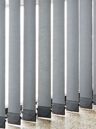 Vertical blinds white