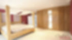 Custom bed and cupboards