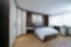 Curved custom-fit bedroom units5