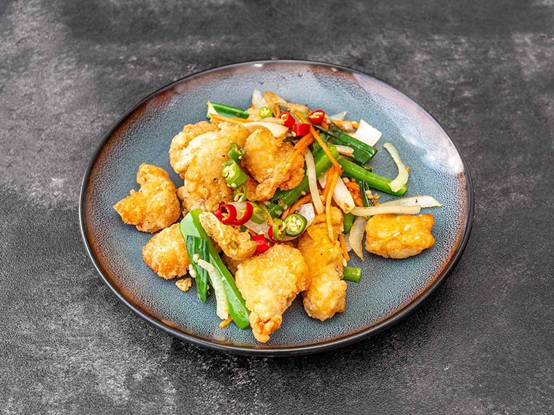 Arranged Food and Objects