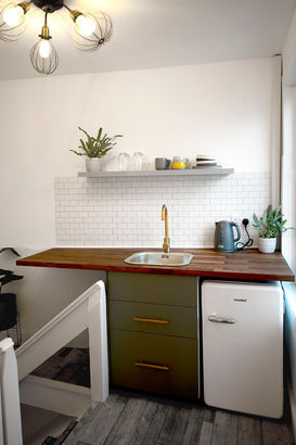 Kitchen area in Studio Two