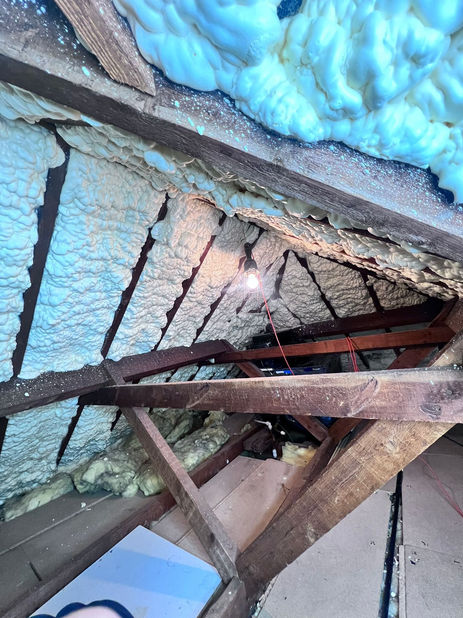 Open Cell Spray Foam Removal