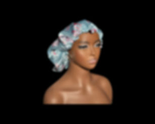 Bratzlab Scrunchie Winter Blue Bonnet( Drawstring INCLUDED)