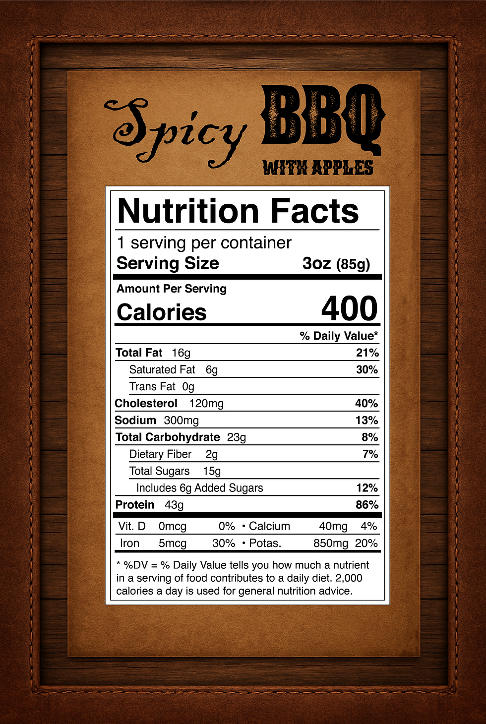 Thumbnail: BBQ Beef Crisps with Apples