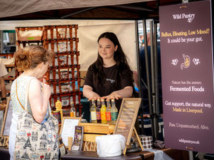 Alice of Wild Pantry at Oxton Village Farmers Market