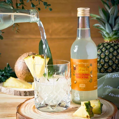 Piña Colada Gut Loving Mocktail (Water Kefir) | Wild Pantry
