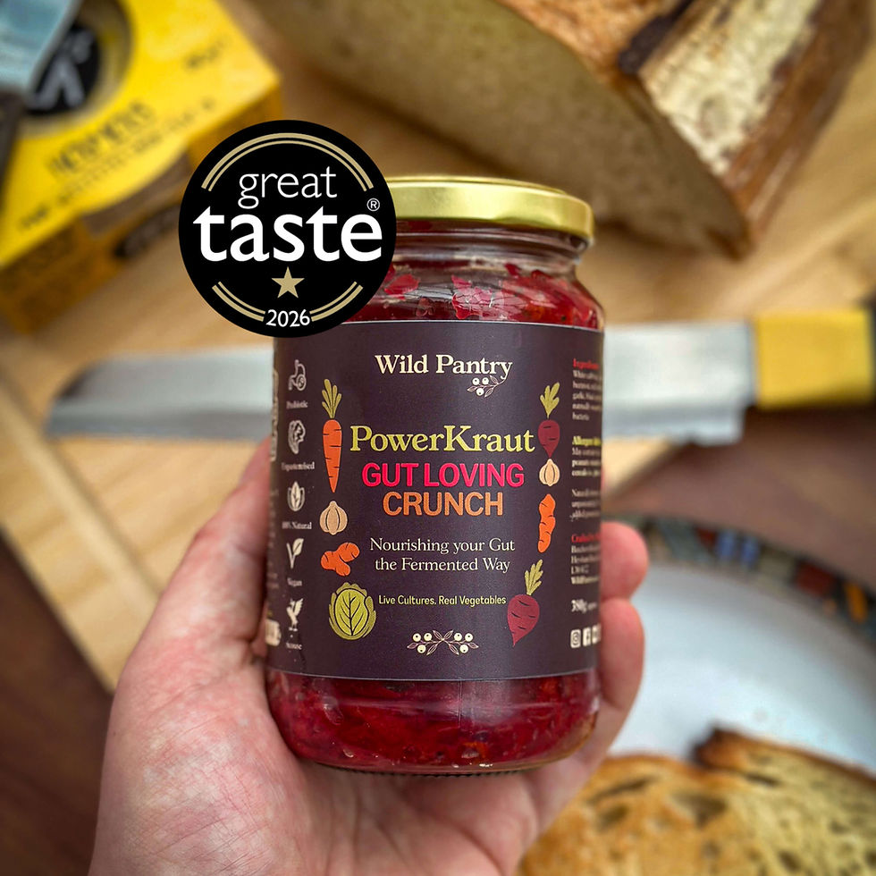 Wild Pantry PowerKraut award-winning upgraded sauerkraut