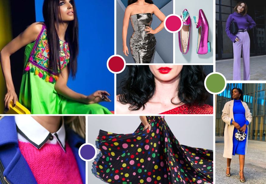 Bright Winter Styles and Colors also Known as Clear Winter, Hathaura Color Studio Original