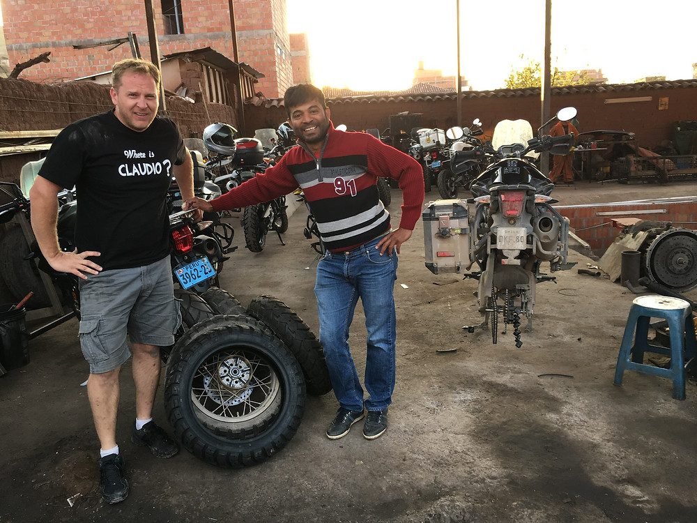 Tim Skelton and Dylan Wikrama
