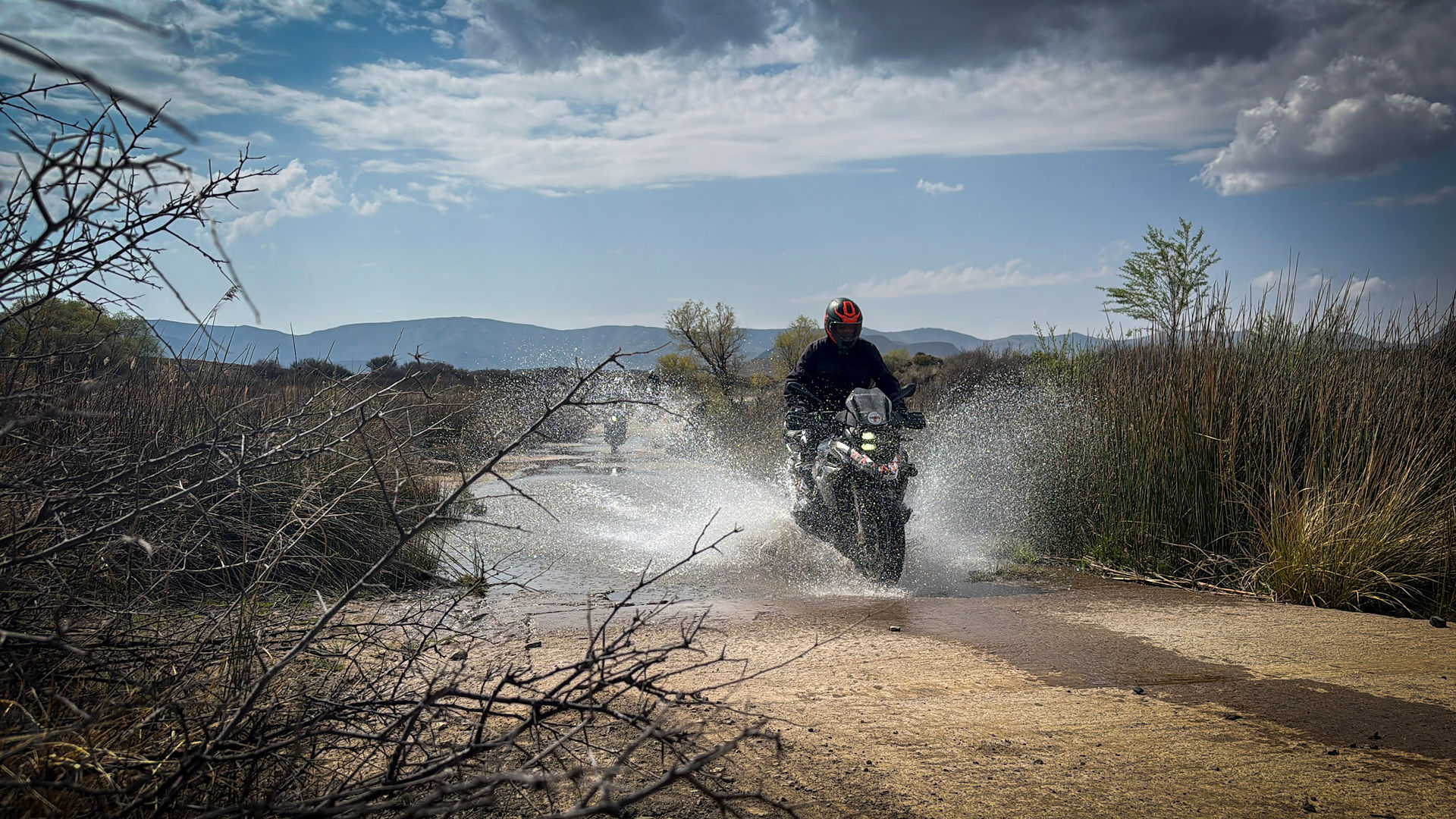 Riders Experiencing the vastness of the Karoo 