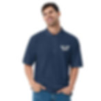 Thumbnail: Men's Premium Polo with white logo