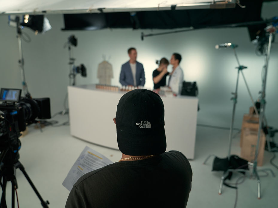 Lucah on set at Masterclass with Clinique.jpeg