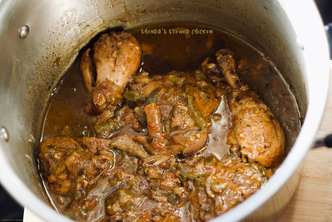 Shenda's Chucktown Styled Stewed Chicken