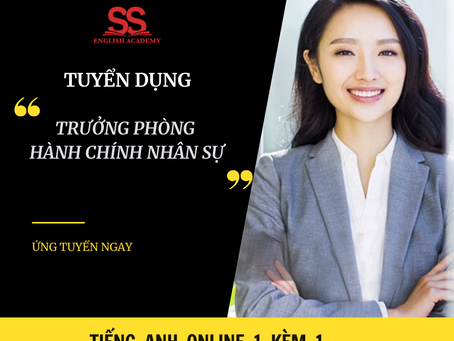 Trưởng phòng Hành Chính - Nhân Sự