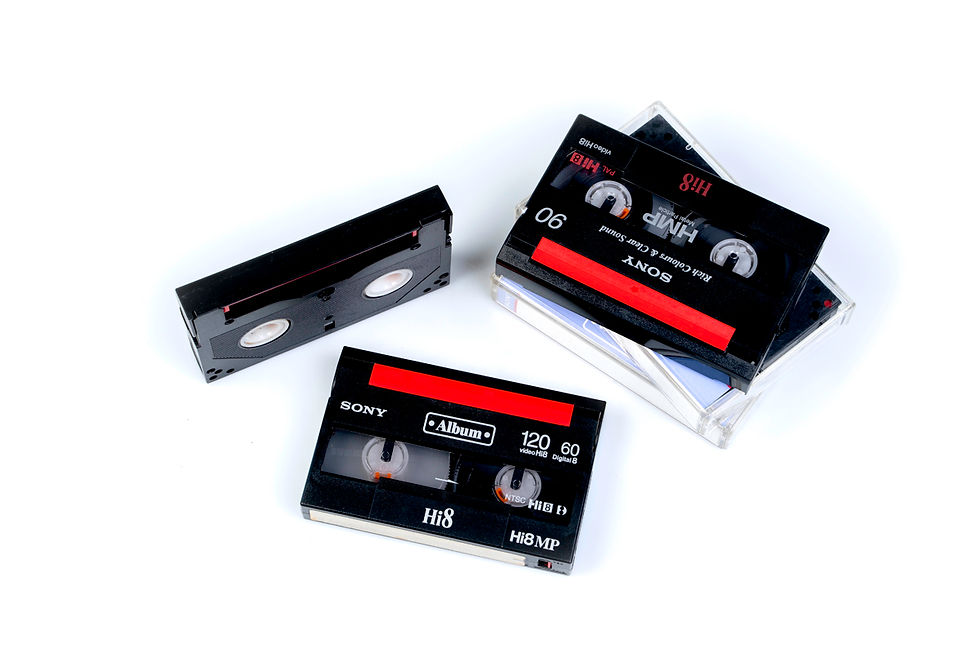 Video8 tapes