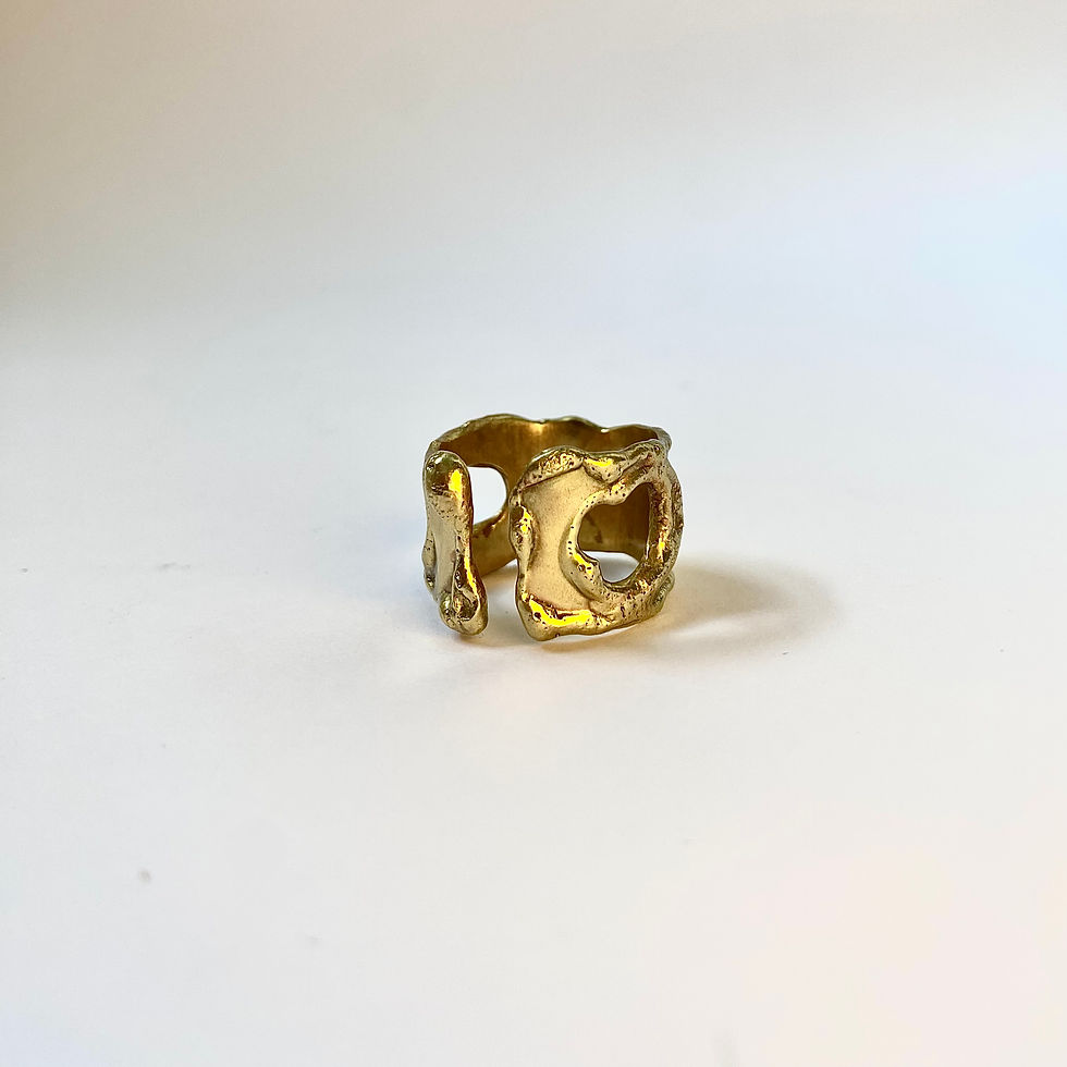Miniature : Bague en laiton 