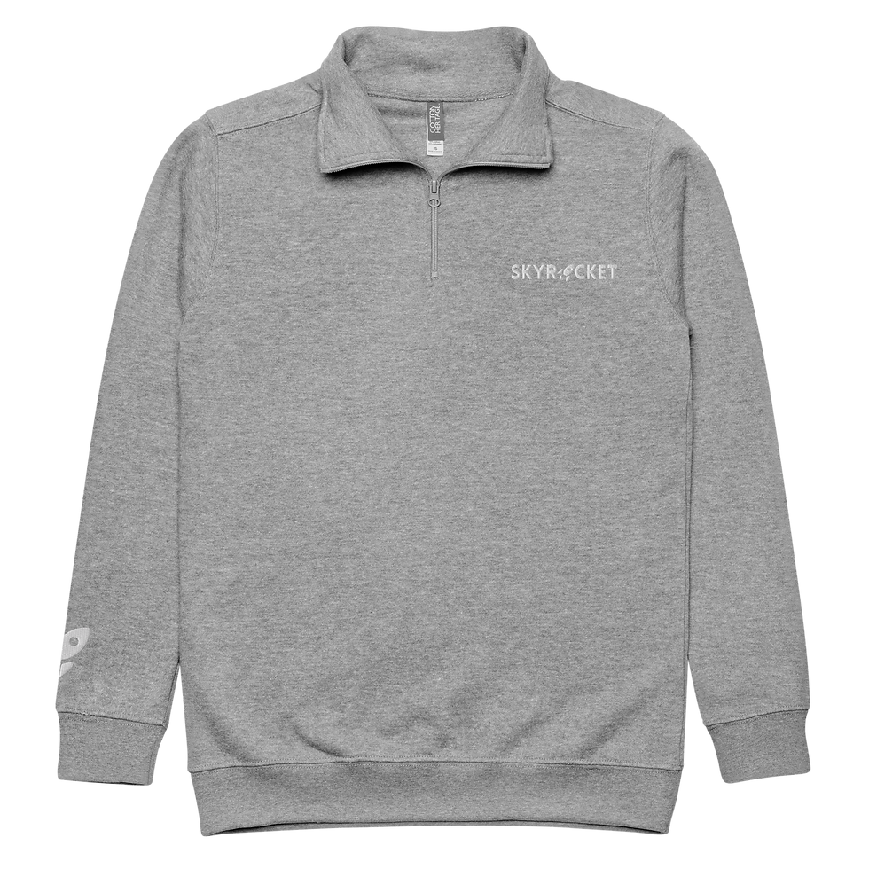 Thumbnail: SkyRocket Unisex Fleece Quarter-zi