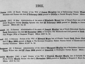 Wills and Administrations After 1858