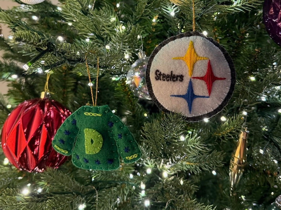 felt ornaments