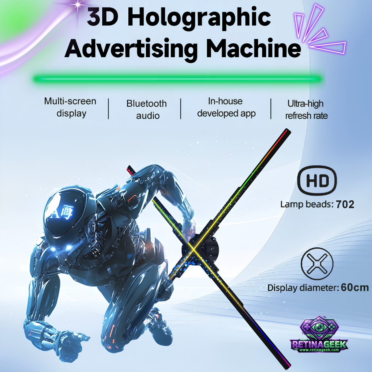 Holographic Light Projector