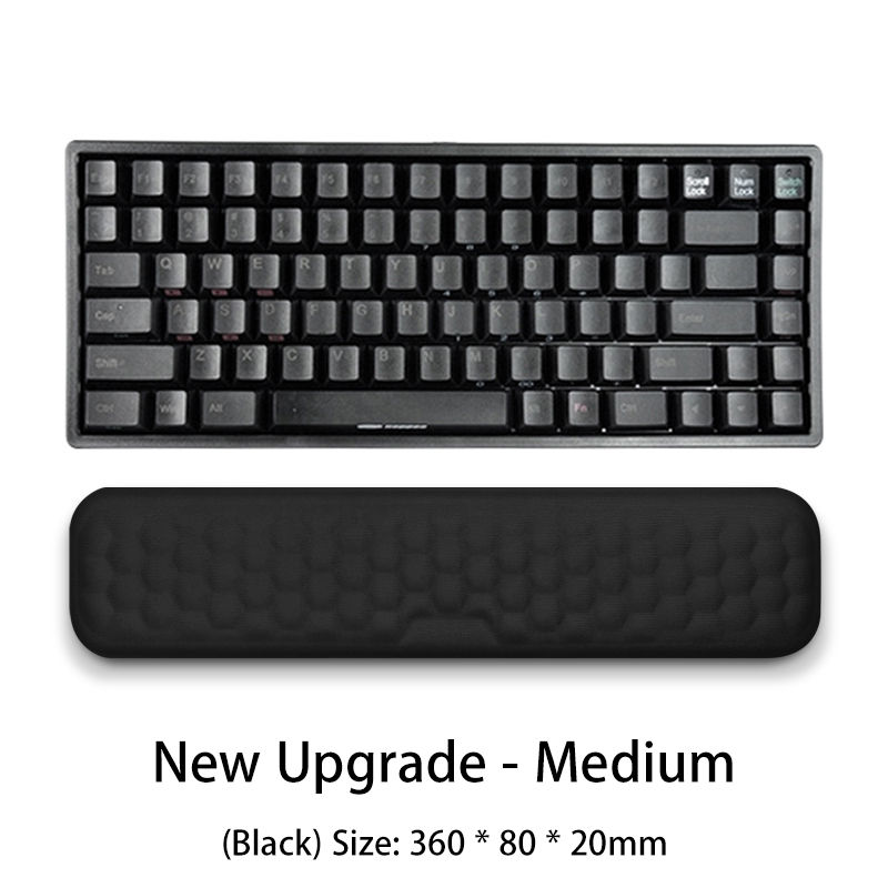 Thumbnail: HexGrid Ergonomic Wrist Rest [Unified & Modular]
