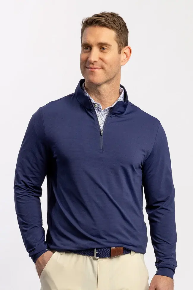 Turtleson Walker Striped Quarter Zip