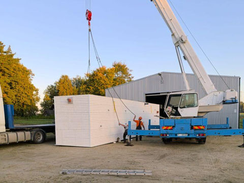 Sewage treatment facilities for villages and production facilities