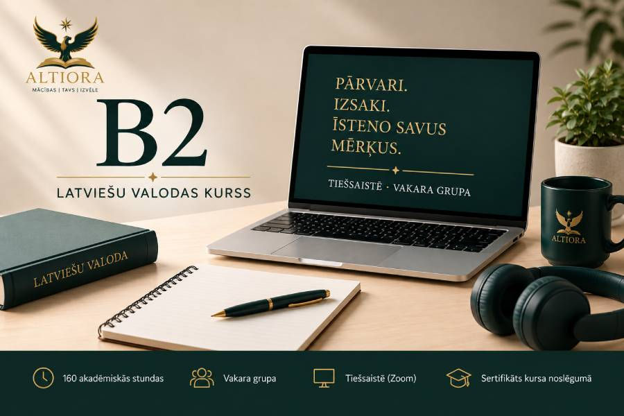 Latvian language course B2