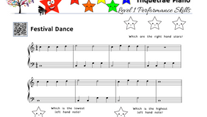 Performance Level 1 Piano: Festival Dance