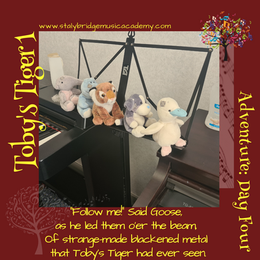 Toby's Tiger's Adventure: Day 4