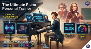The Ultimate Piano Personal Trainer. Introducing Carl Czerny