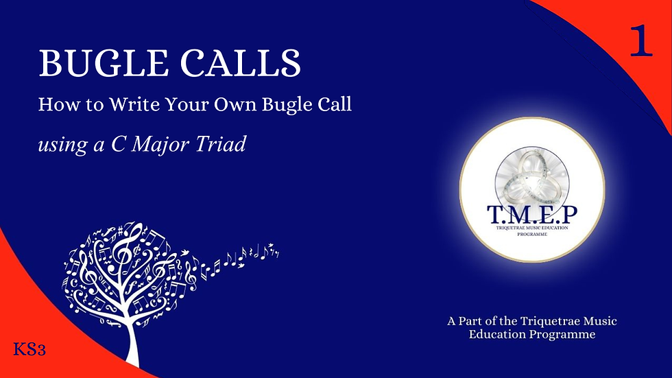 How to Write Your Own Bugle Call using a C Major Triad