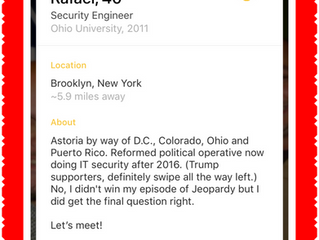 Trump supporters swipe all the way left