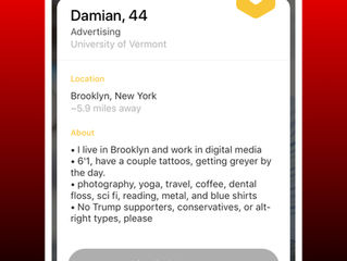 No Trump supporters or alt right types