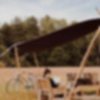 Glamping with a Canvas Awning